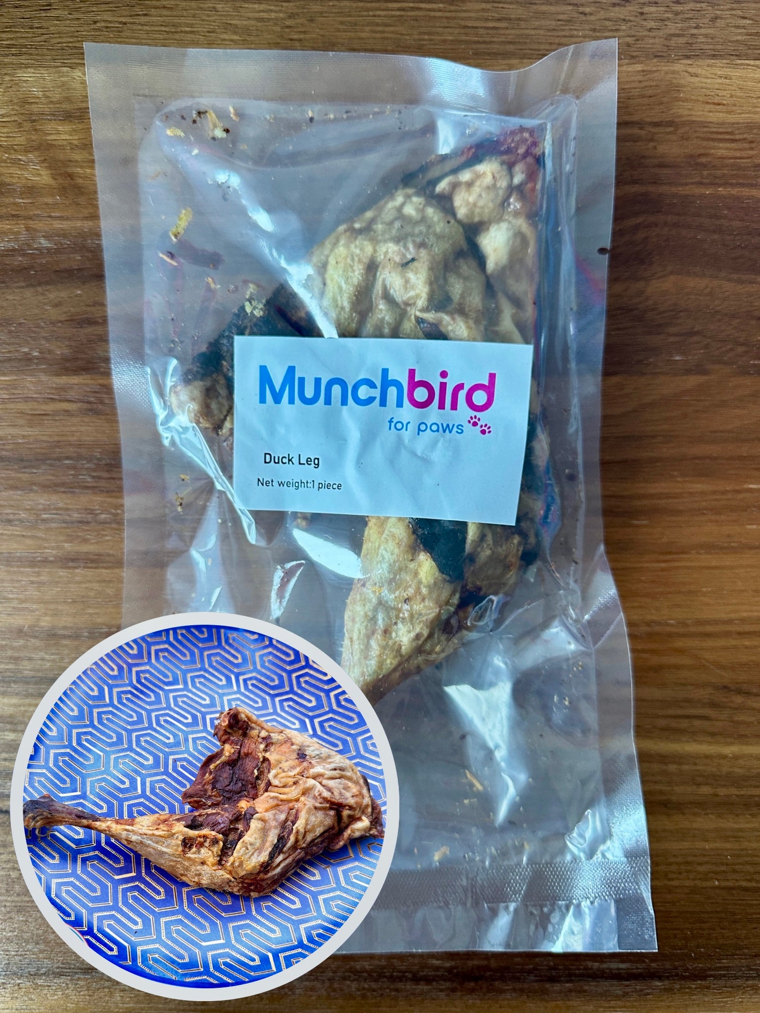 Best Air Dried Duck Leg Dog Treat | Munchbird